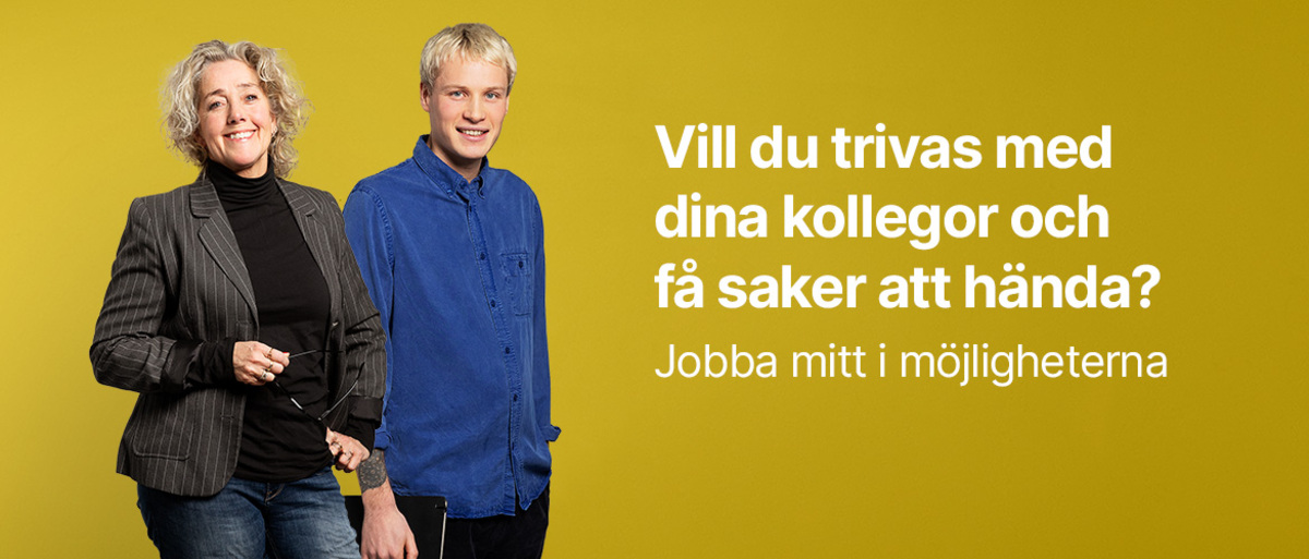 Vill du trivas med dina kollegor och få saker att hända?