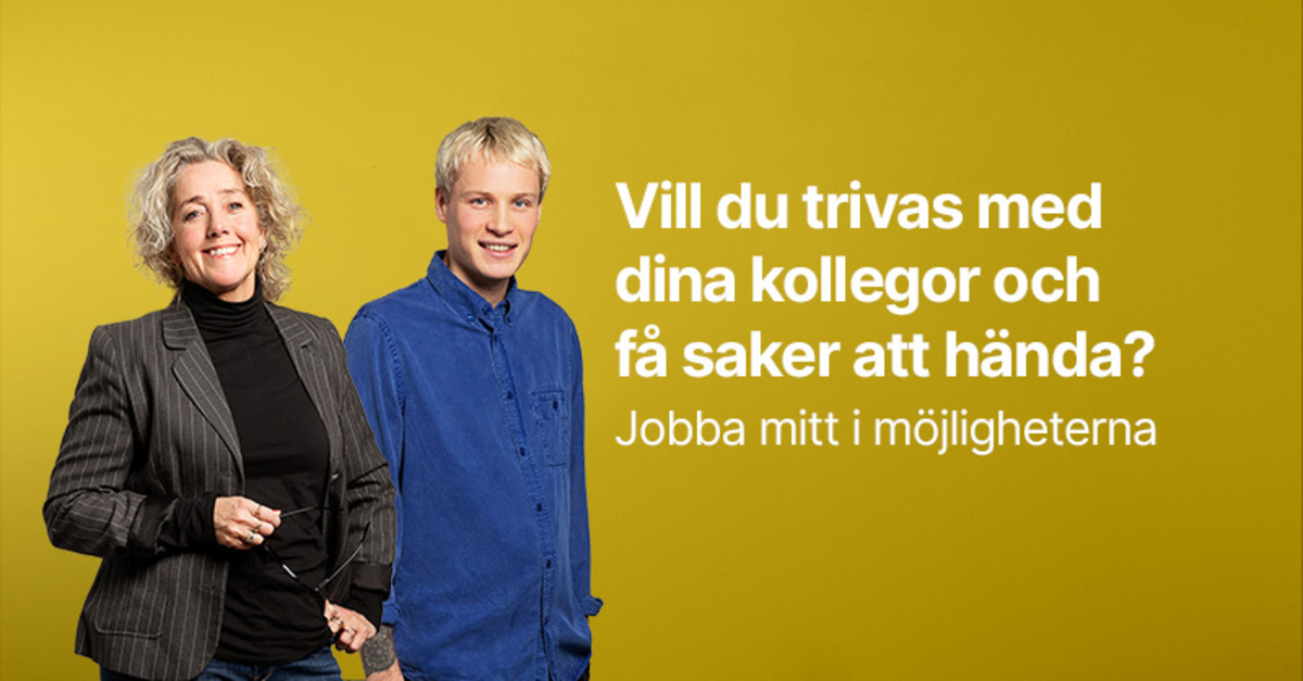 Vill du trivas med dina kollegor och få saker att hända?