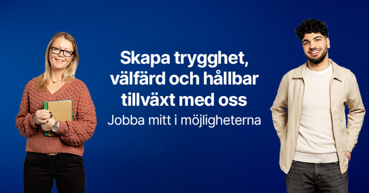 Skapa trygghet, välfärd och hållbar tillväxt med oss