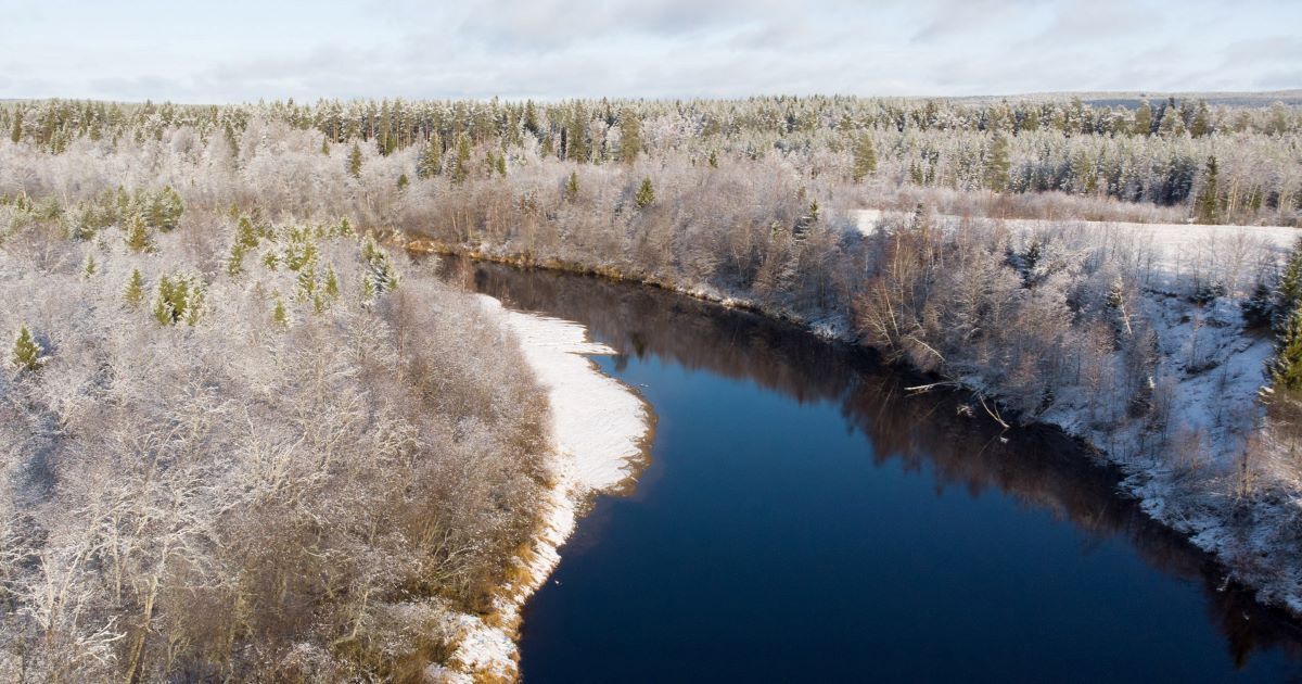 Öreälven vinter