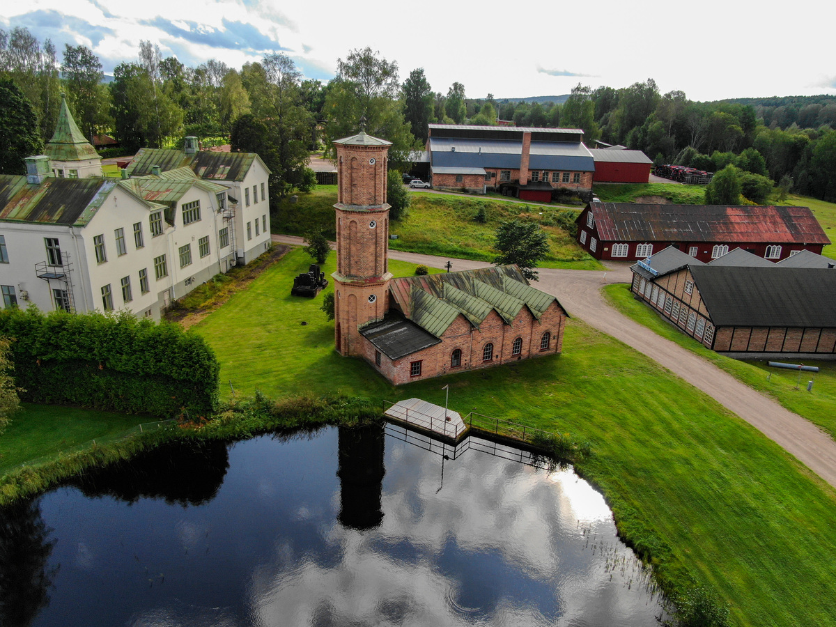 Bild över munkfors gamla bruk